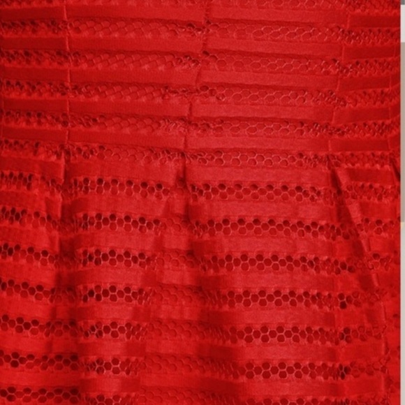 Lulus Brighter is Better Red Ribbed Sleeveless
Skater Dress MEDIUM - Picture 9 of 13
